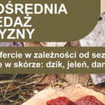 Koło Łowieckie nr 103 Karino w Iwnie uruchomiło sprzedaż dziczyzny